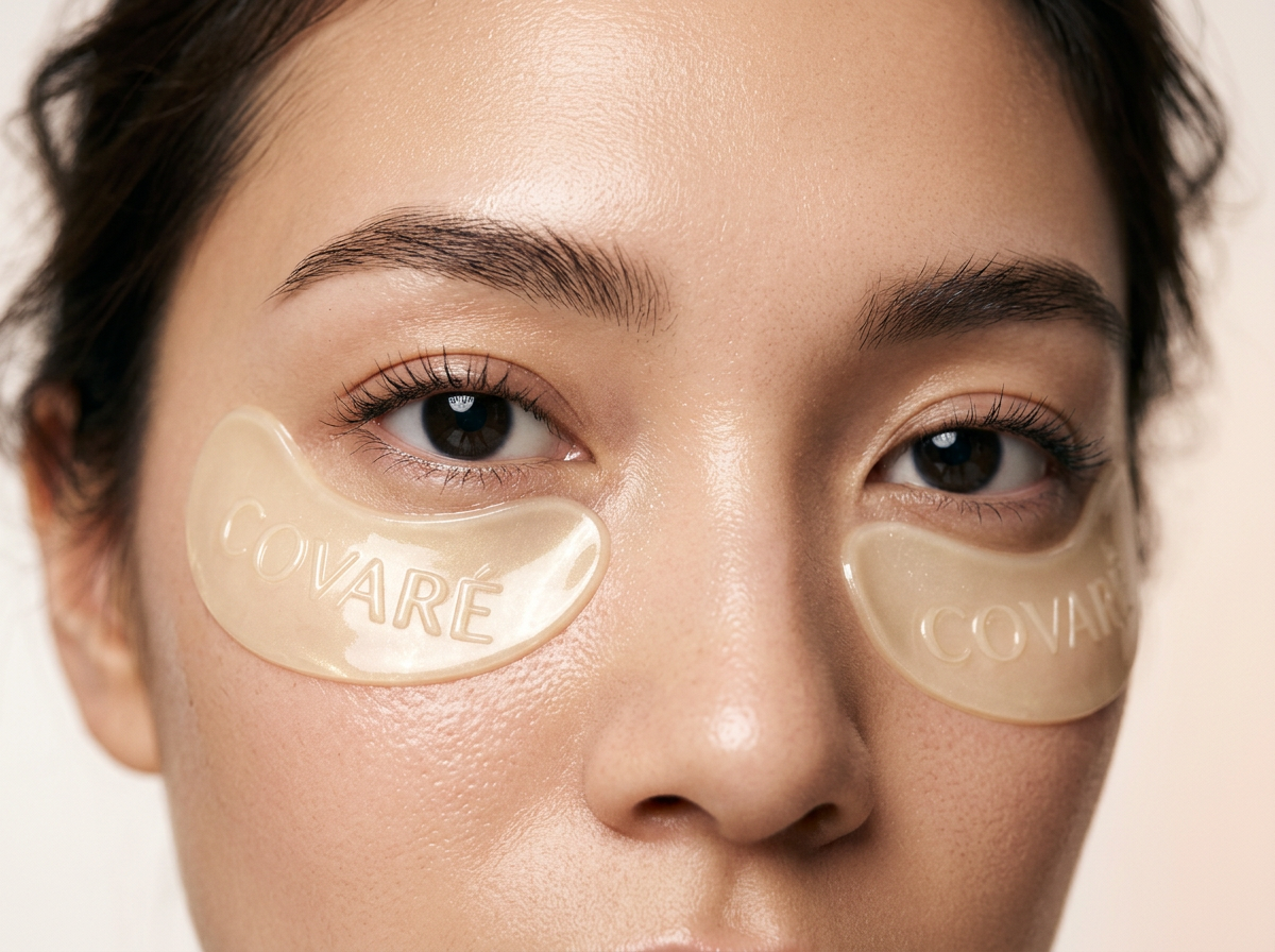 COVARÉ hydrogel best under eye patches for dark circles and puffiness